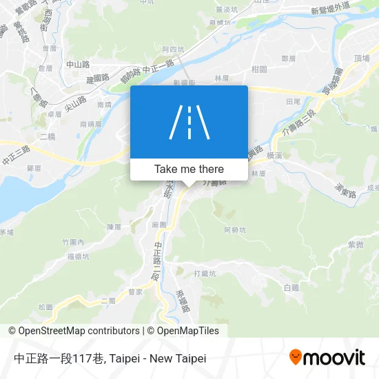 中正路一段117巷地圖