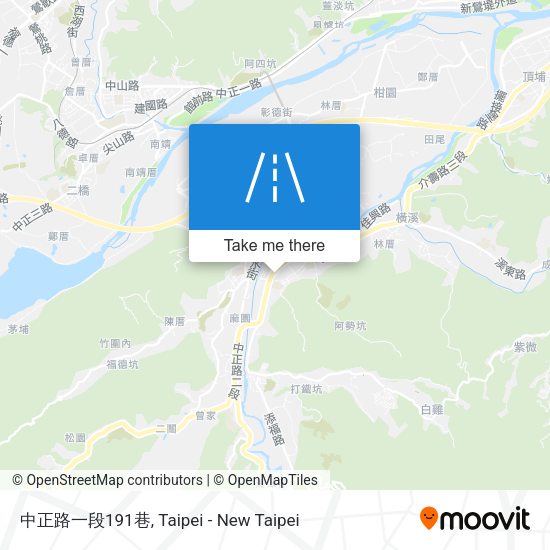 中正路一段191巷地圖