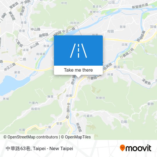 中華路63巷地圖