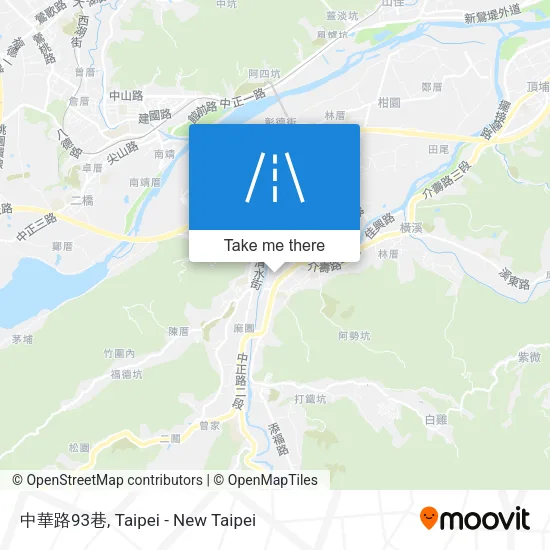 中華路93巷地圖