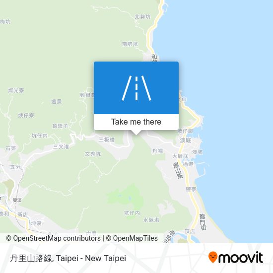 丹里山路線 map