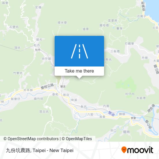 九份坑農路 map