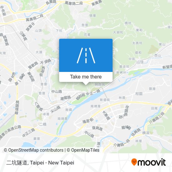 二坑隧道 map