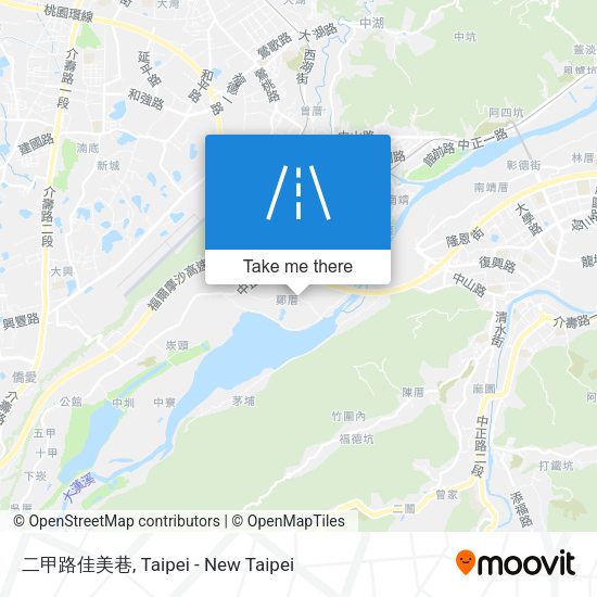 二甲路佳美巷地圖