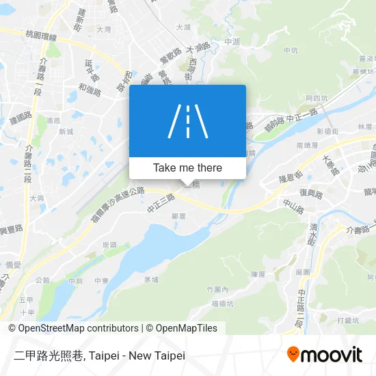 二甲路光照巷 map