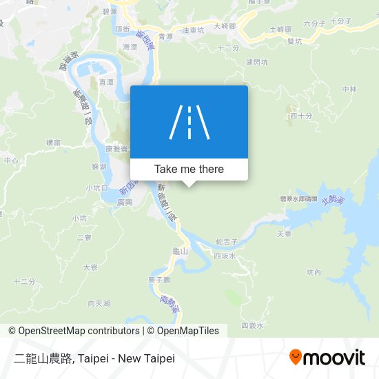 二龍山農路 map