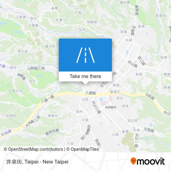 井泉街 map