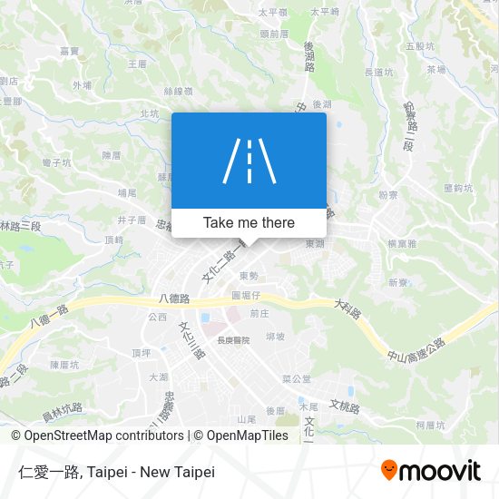仁愛一路地圖
