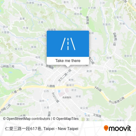 仁愛三路一段617巷 map