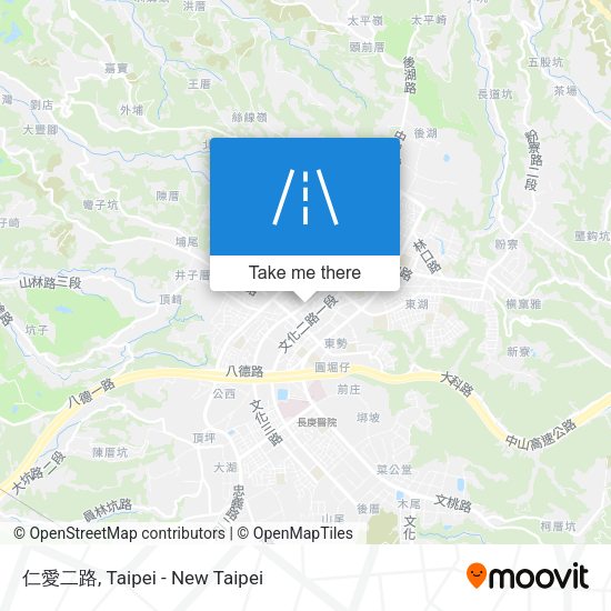 仁愛二路地圖