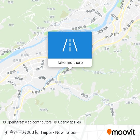 介壽路三段200巷地圖