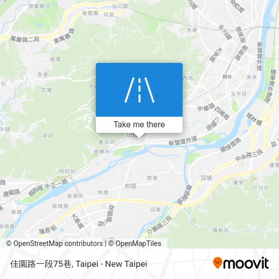 佳園路一段75巷地圖