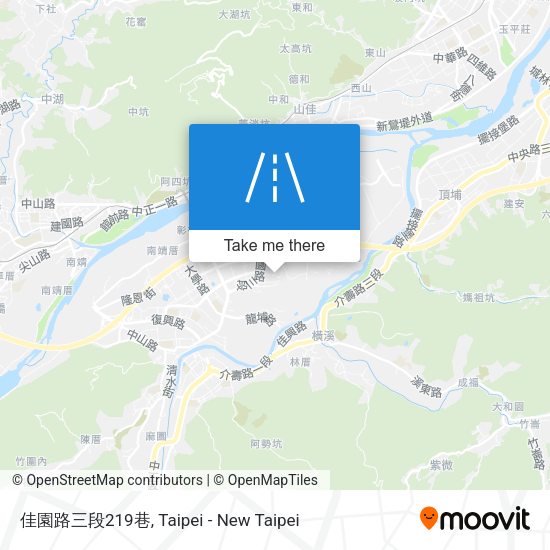 佳園路三段219巷地圖