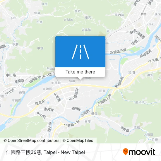 佳園路三段36巷地圖