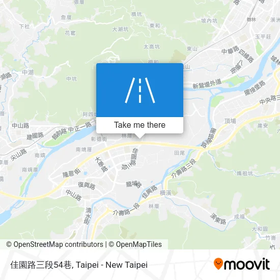 佳園路三段54巷地圖