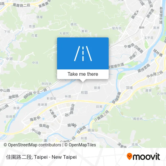 佳園路二段地圖