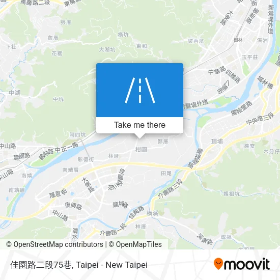 佳園路二段75巷 map