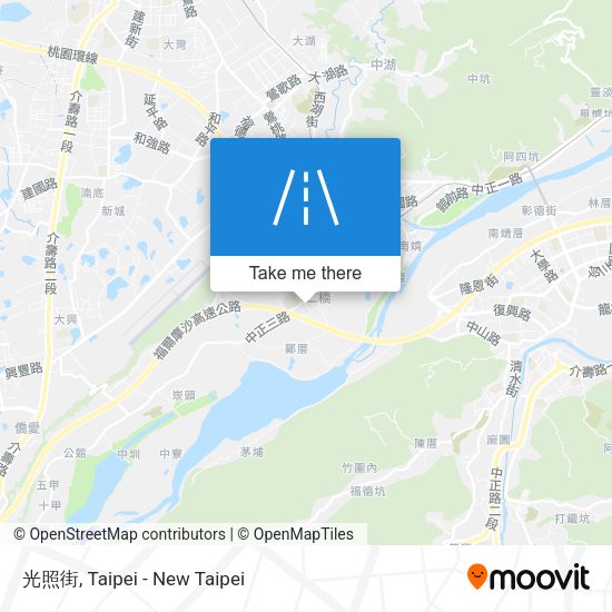 光照街 map