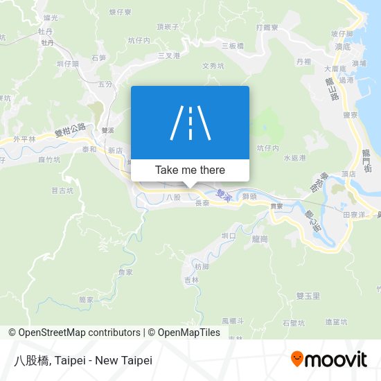 八股橋地圖