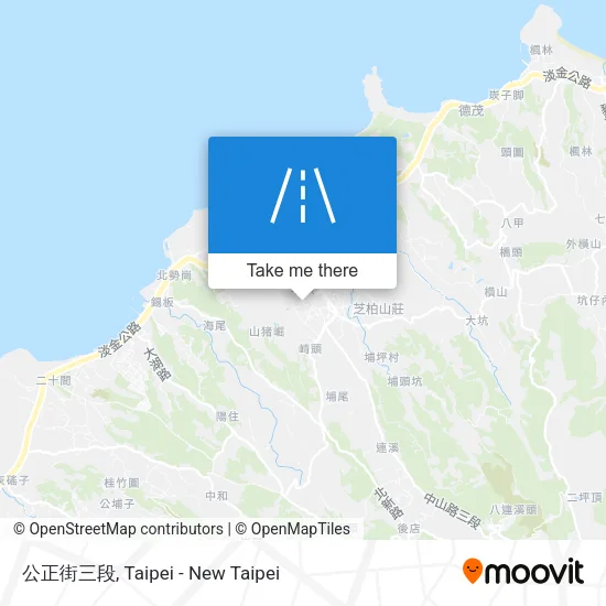 公正街三段地圖