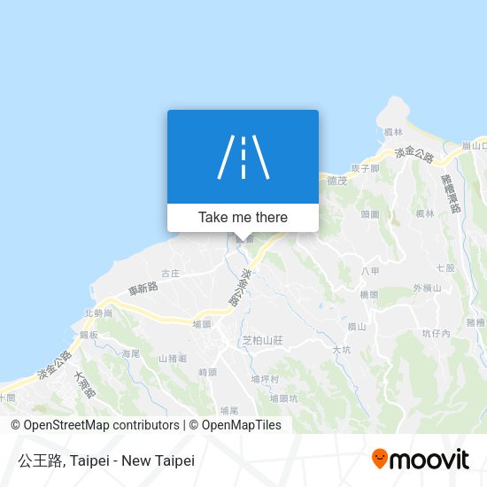 公王路 map