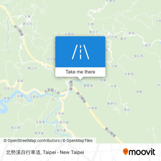 北勢溪自行車道 map