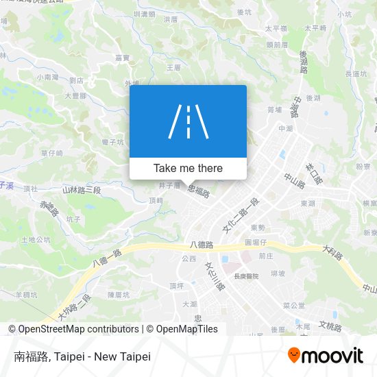 南福路地圖