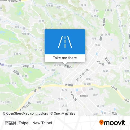 南福路 map