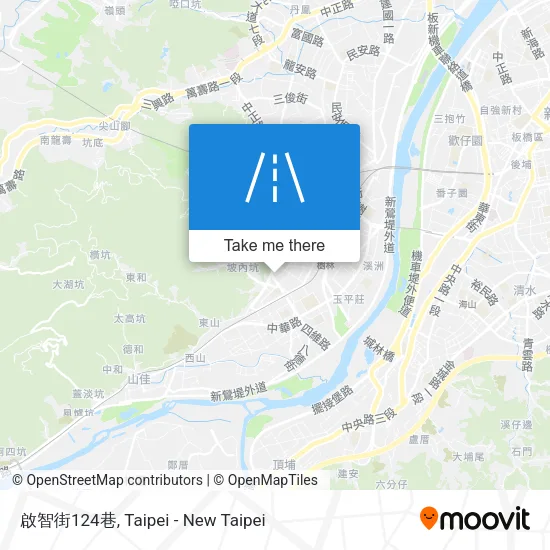 啟智街124巷地圖