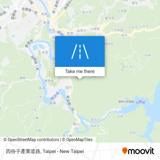 四份子產業道路地圖