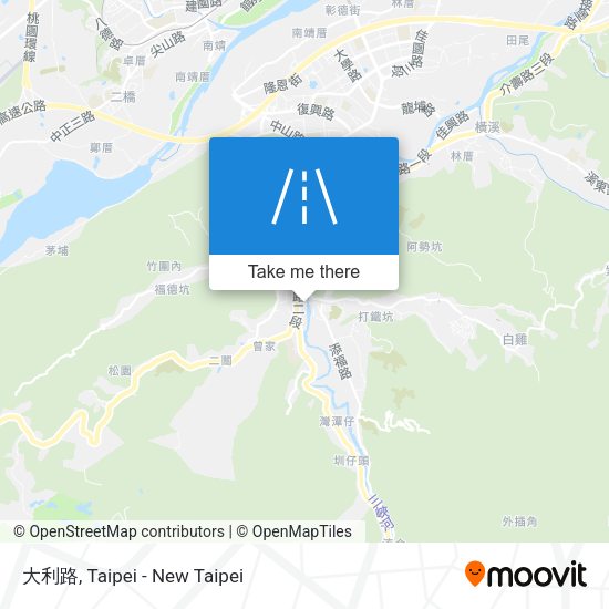 大利路 map