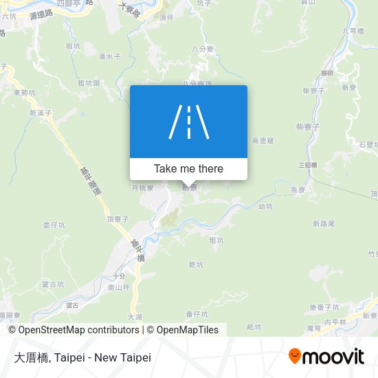 大厝橋 map