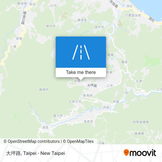 大坪路 map