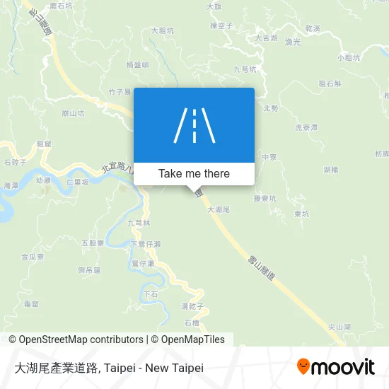 大湖尾產業道路 map