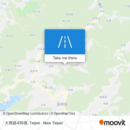 大窩路430巷 map