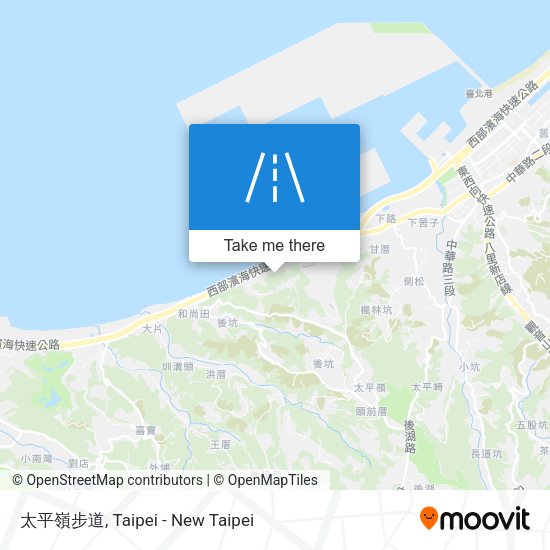 太平嶺步道地圖