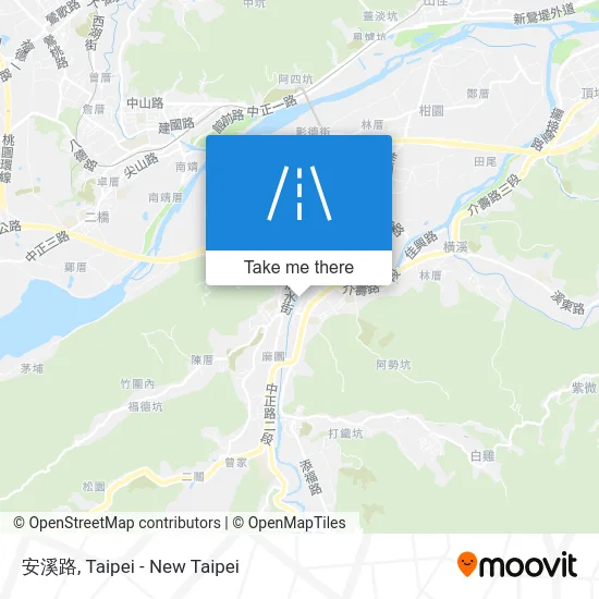 安溪路 map
