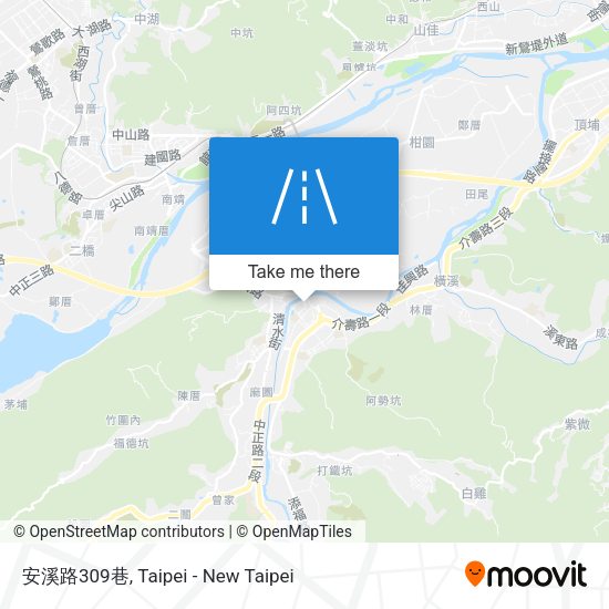 安溪路309巷地圖