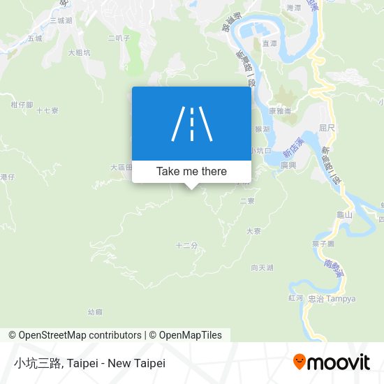 小坑三路地圖