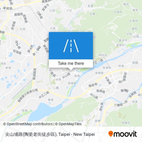 尖山埔路(陶瓷老街徒步區) map