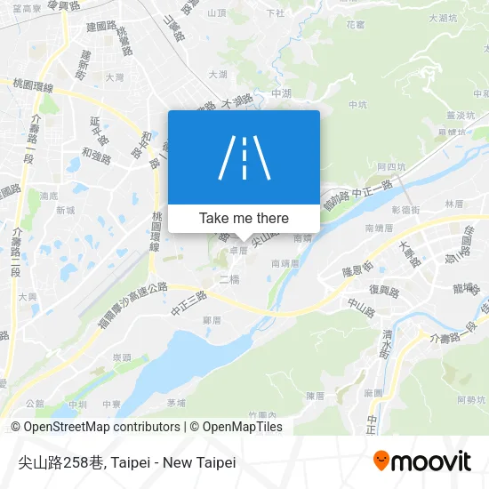 尖山路258巷 map