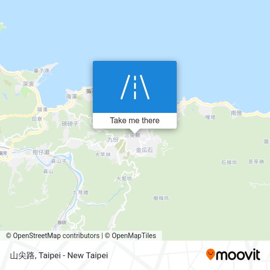 山尖路 map