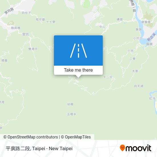 平廣路二段 map