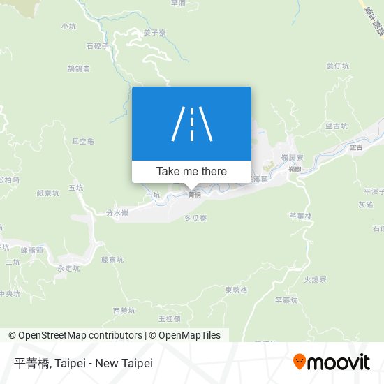 平菁橋 map