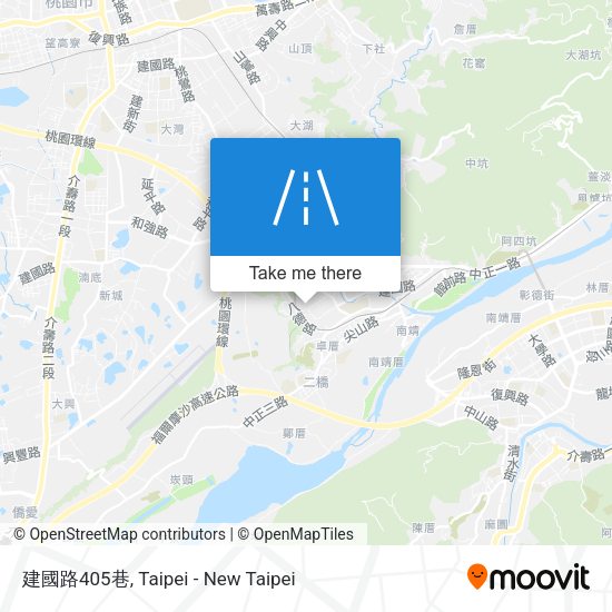 建國路405巷地圖