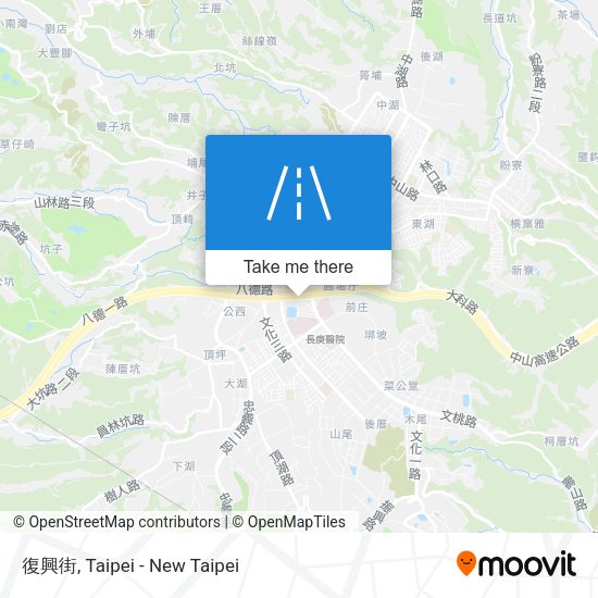 復興街地圖