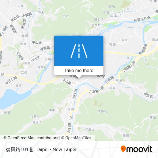復興路101巷 map
