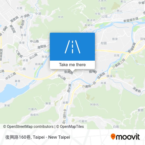 復興路160巷 map