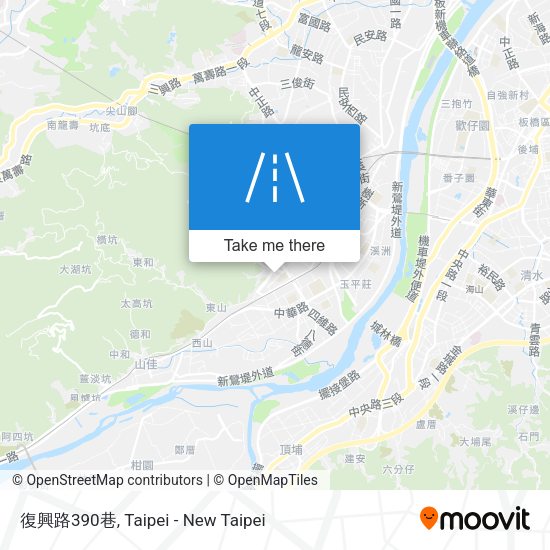 復興路390巷地圖