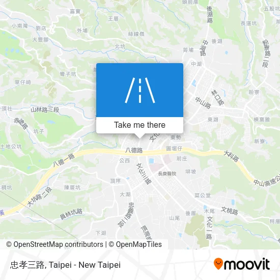 忠孝三路 map